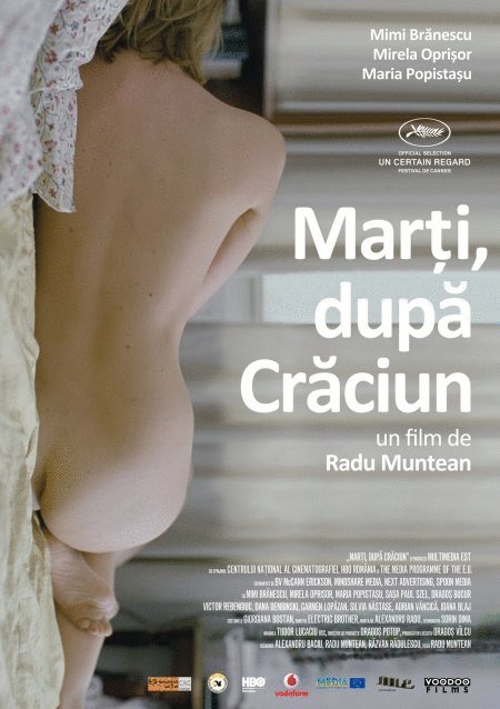 Romanian poster of the movie Marti, dupa Craciun