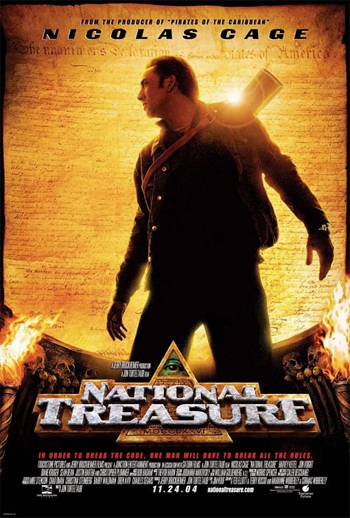 L'affiche du film National Treasure