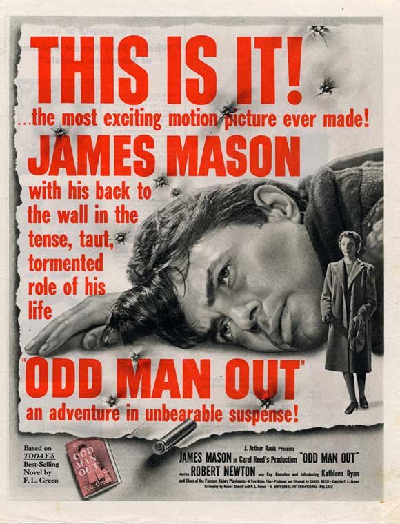 L'affiche du film Odd Man Out