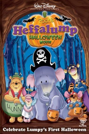 L'affiche du film Pooh's Heffalump Halloween Movie