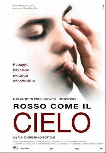 Italian poster of the movie Rosso come il cielo