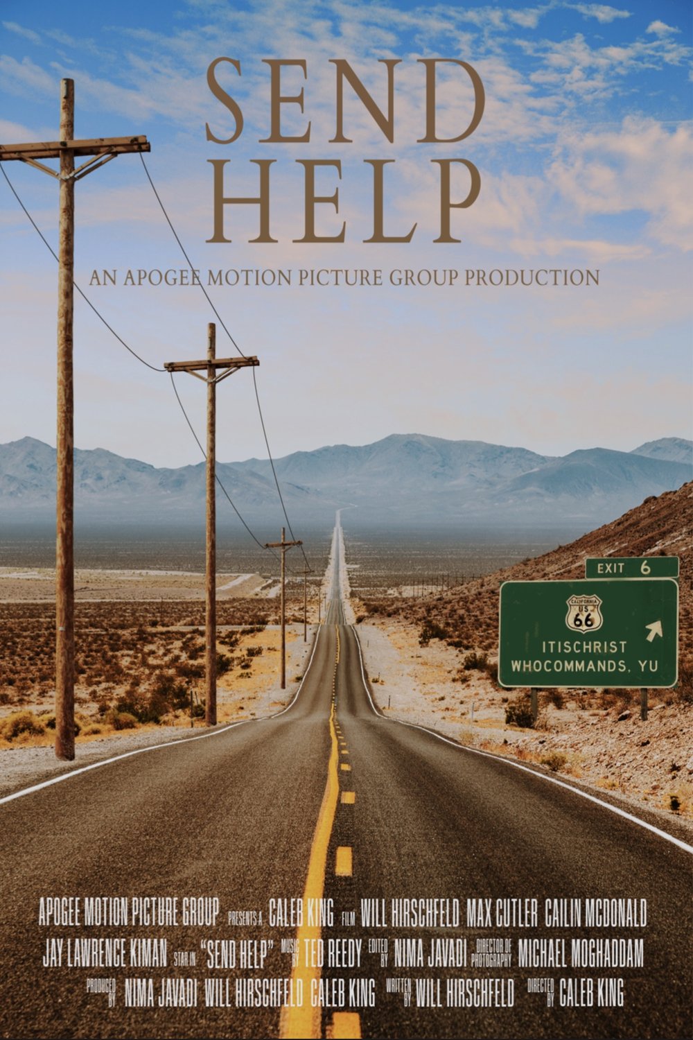 L'affiche du film Send Help