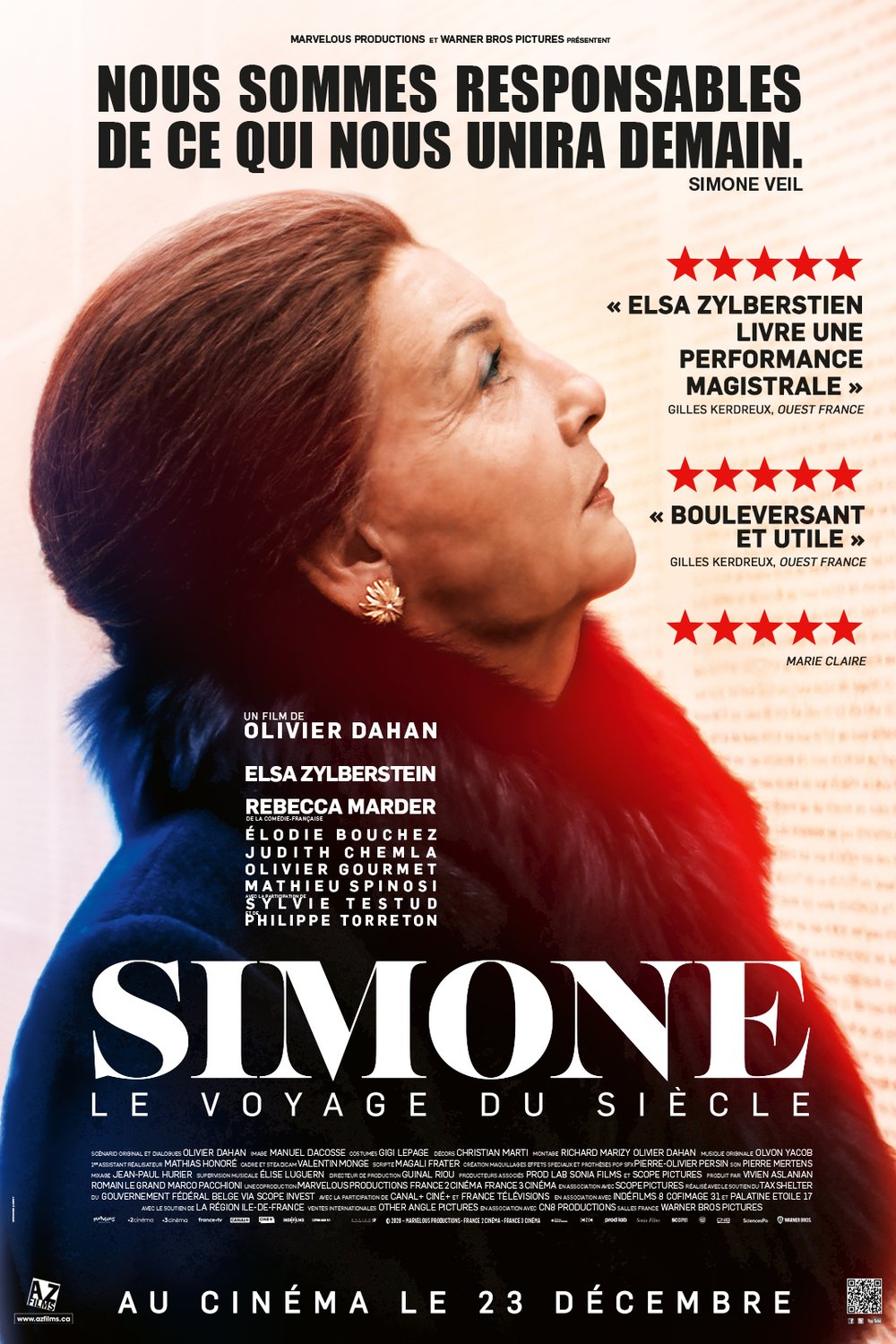 L'affiche du film Simone - The Journey of the Century