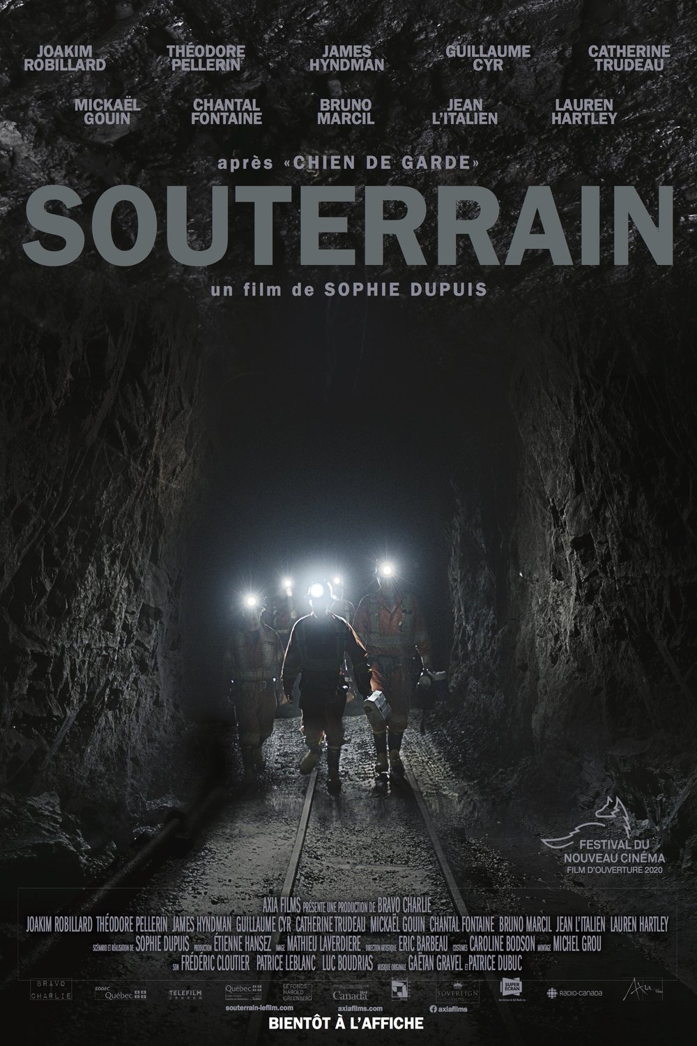 L'affiche du film Souterrain