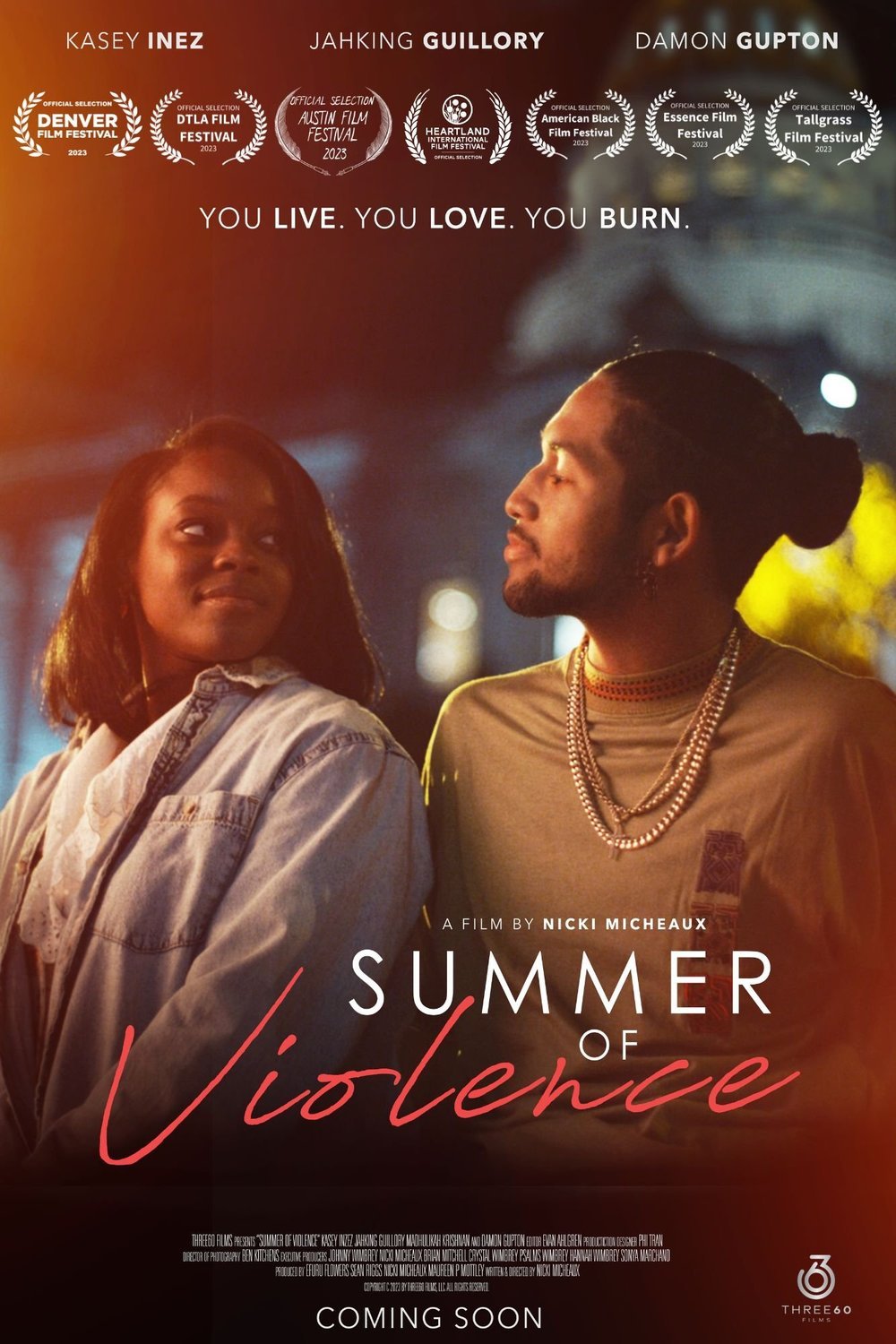 L'affiche du film Summer of Violence