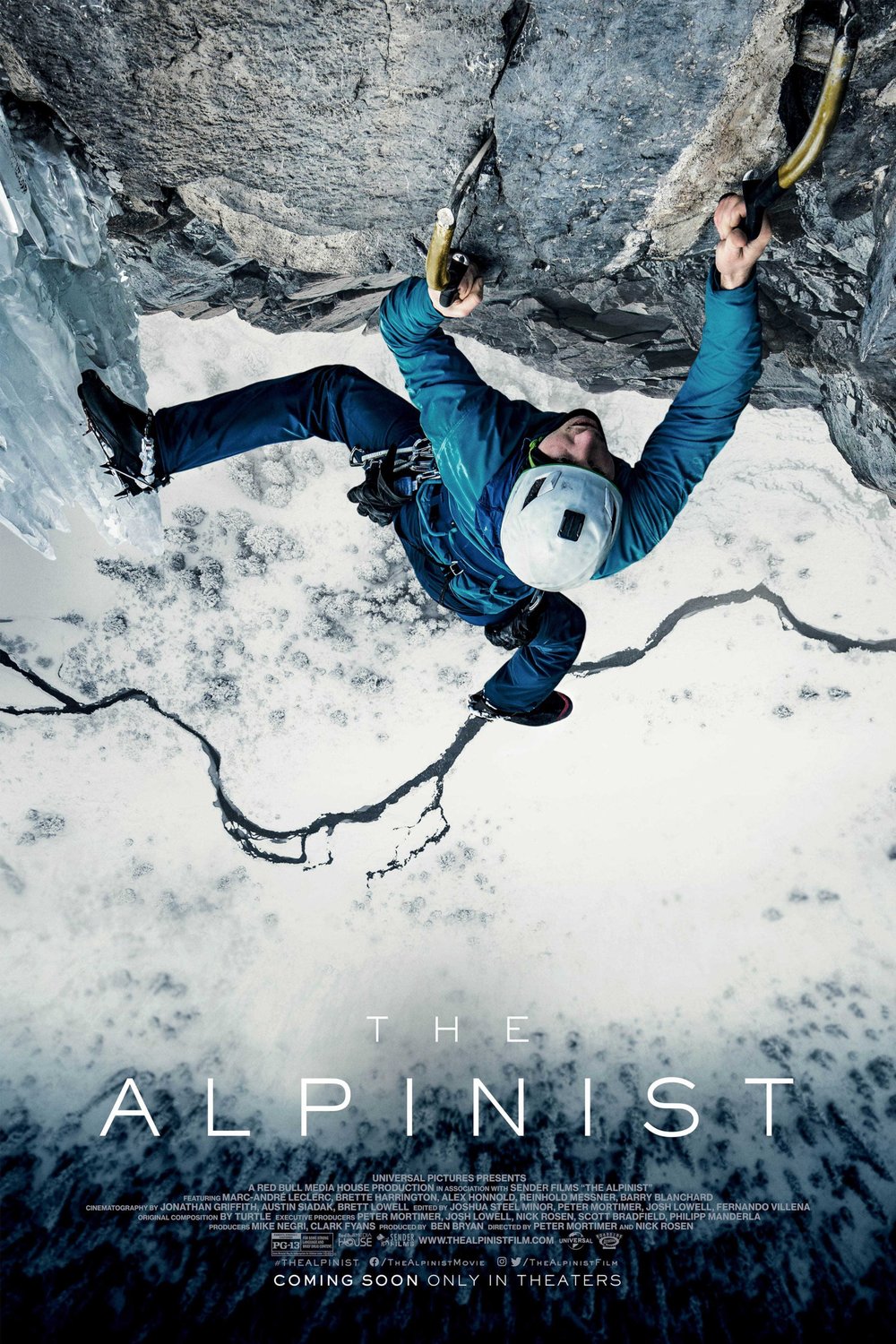 L'affiche du film The Alpinist