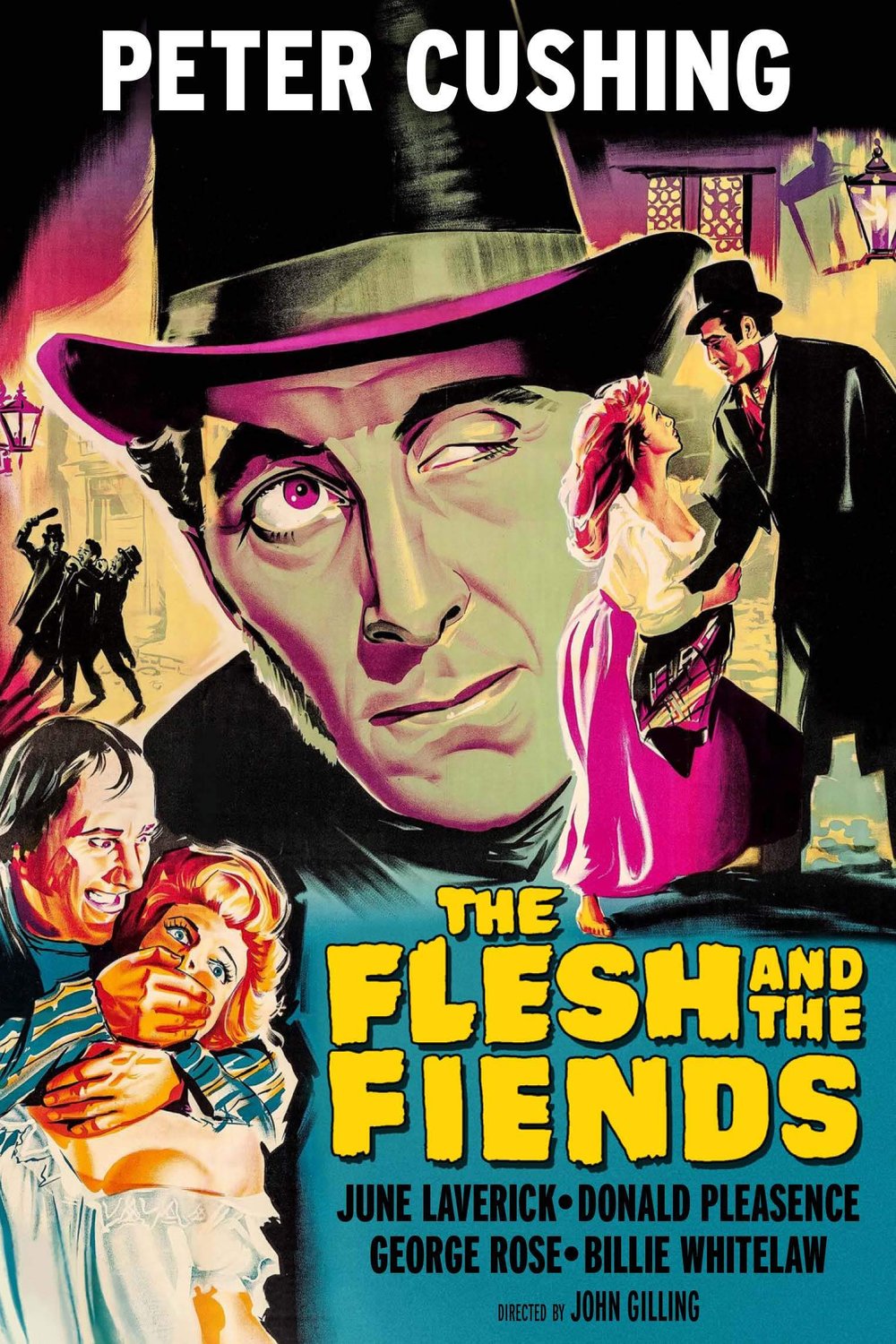 L'affiche du film The Flesh and the Fiends