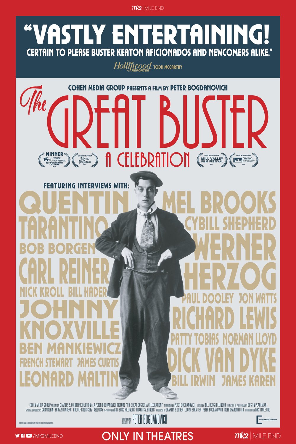 L'affiche du film The Great Buster: A Celebration [2018]