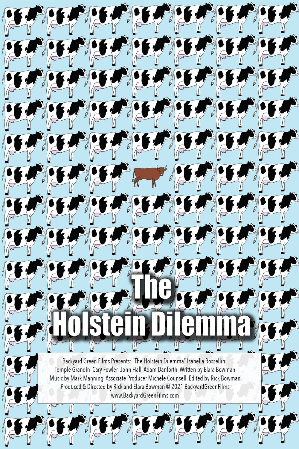 L'affiche du film The Holstein Dilemma [2021]