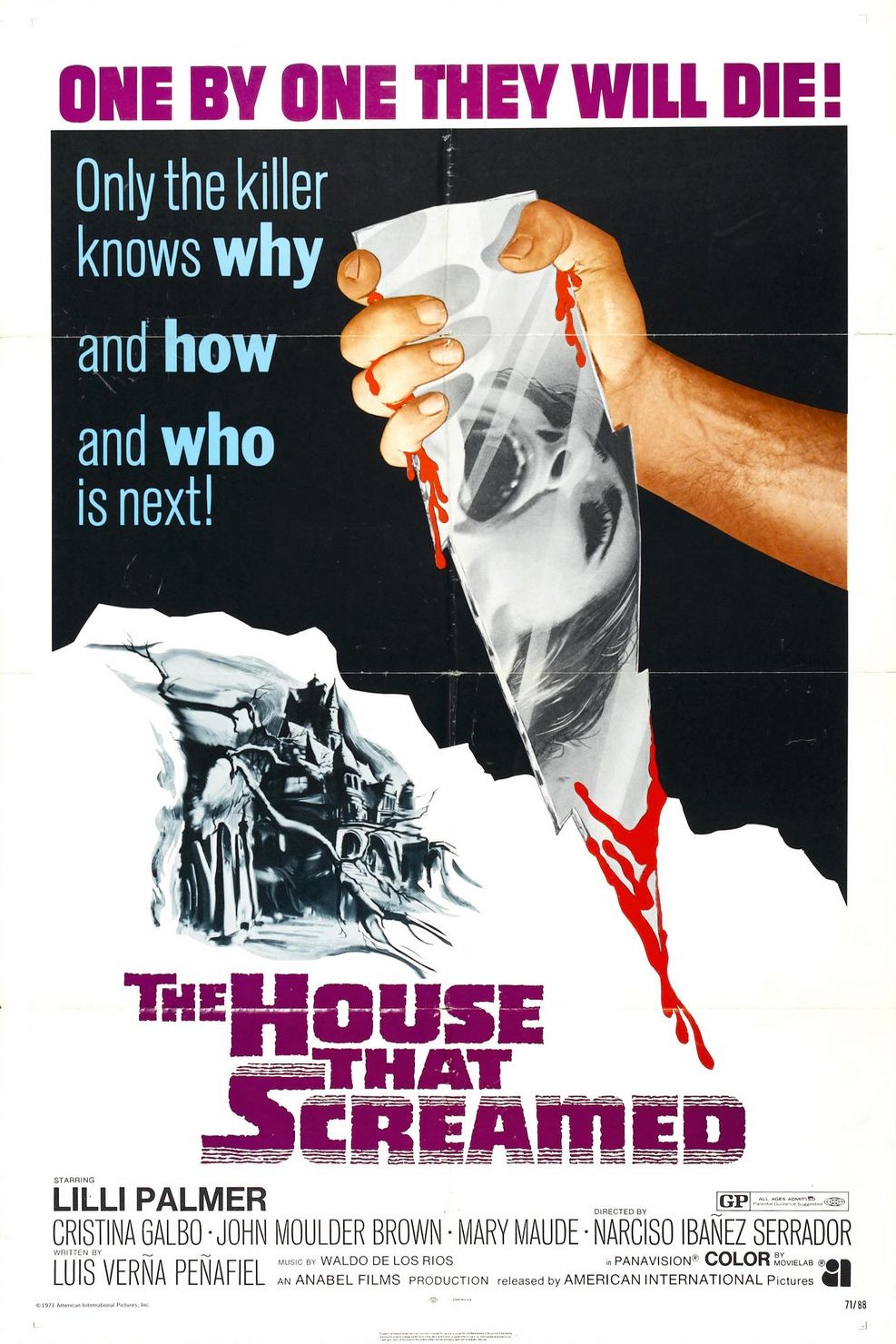 L'affiche du film The House That Screamed