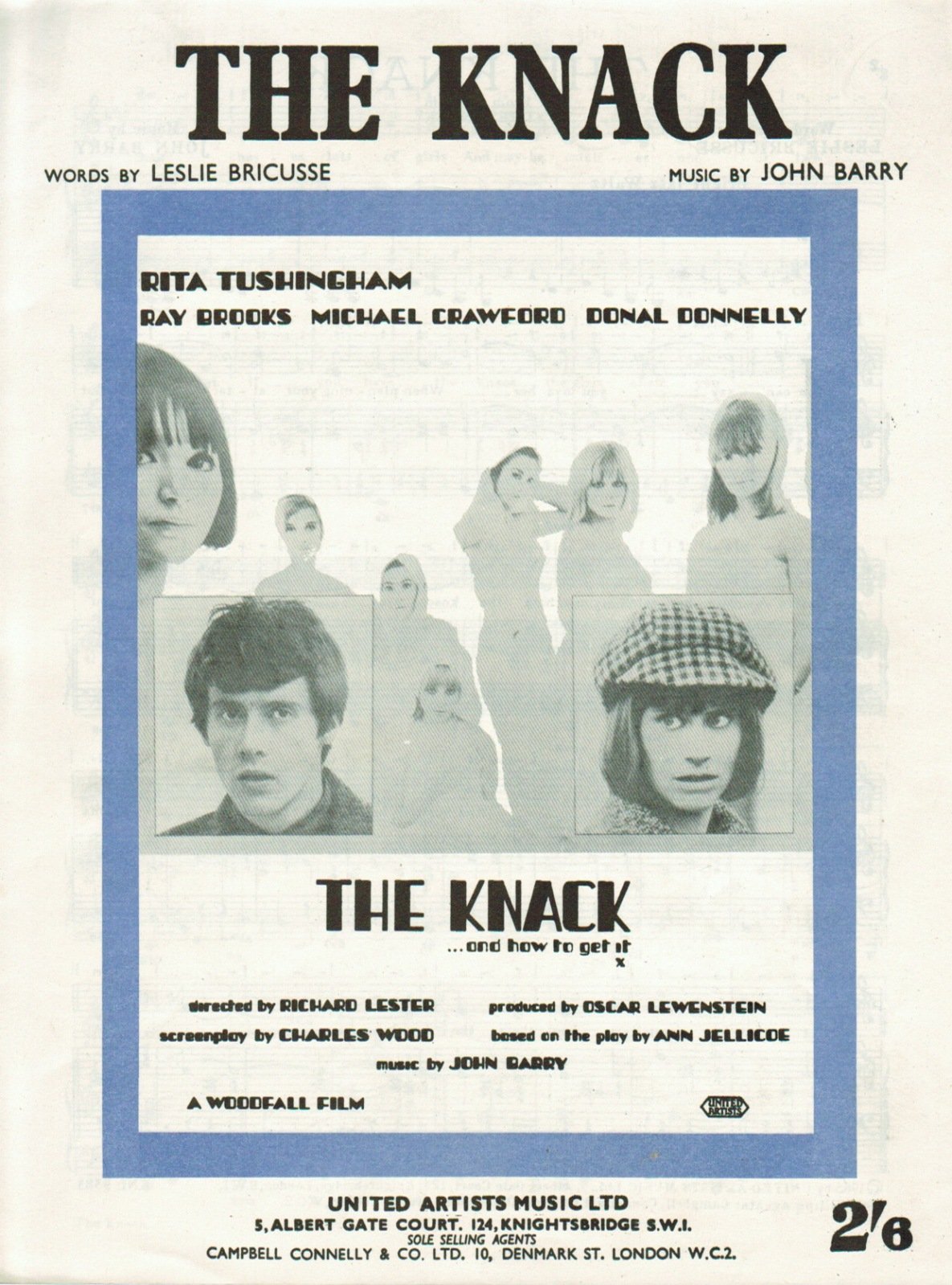 L'affiche du film The Knack ...and How to Get It