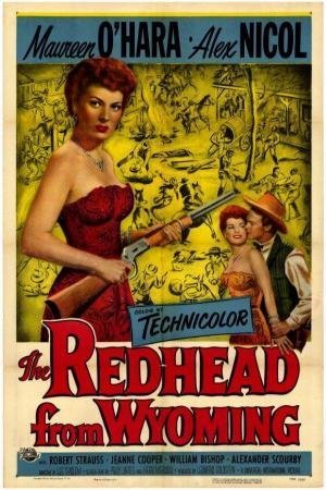 L'affiche du film The Redhead from Wyoming