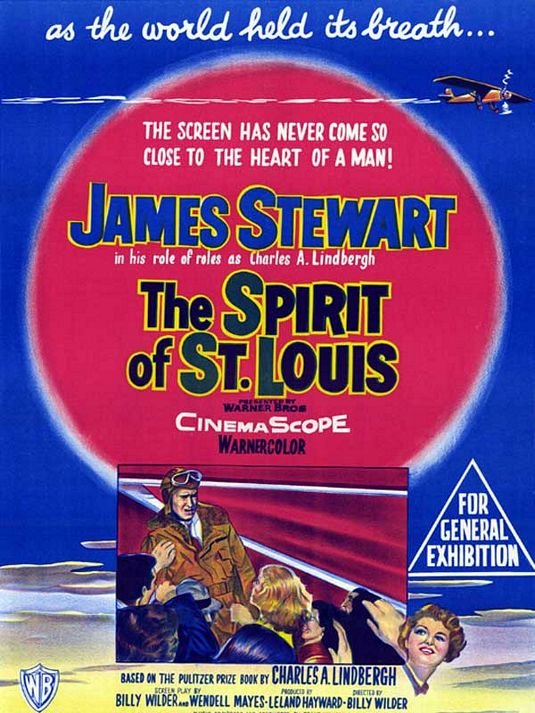 L'affiche du film The Spirit of St. Louis [1957]