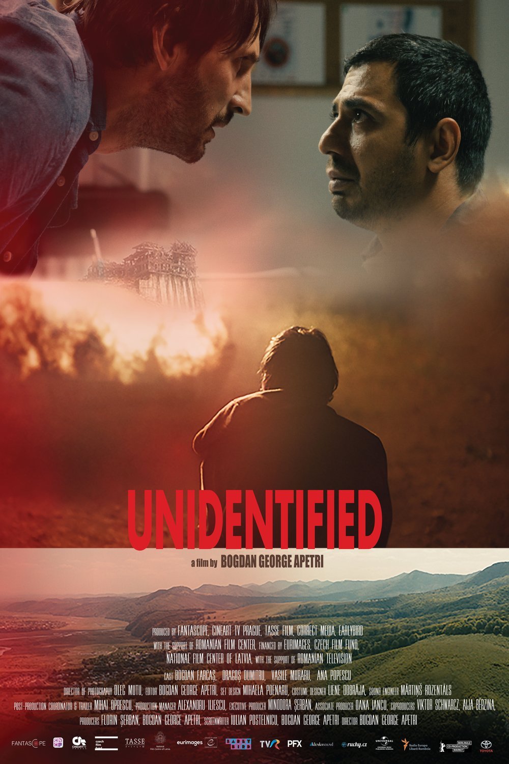 Romanian poster of the movie Neidentificat