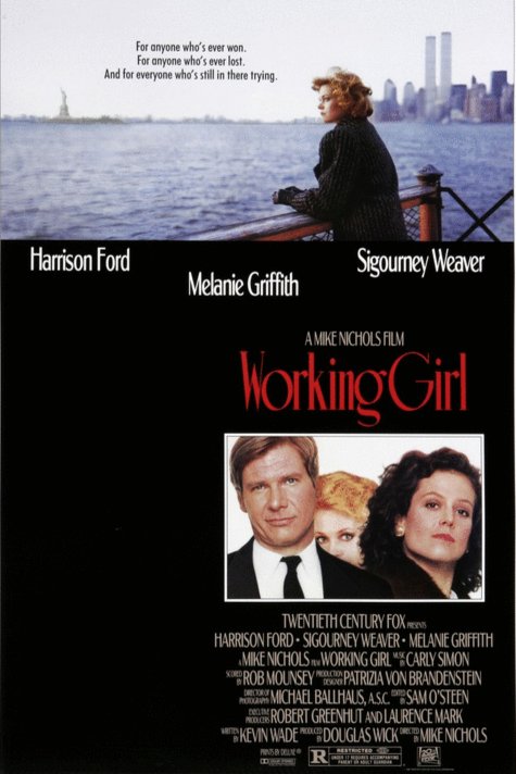 L'affiche du film Working Girl
