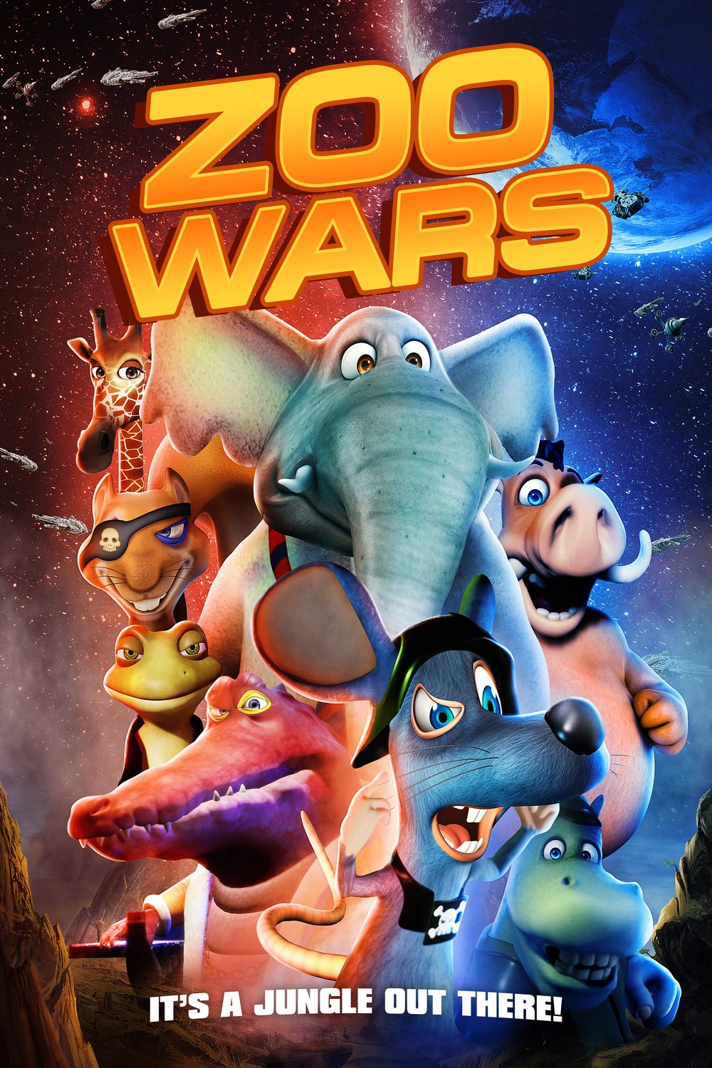 L'affiche du film Zoo Wars [2018]
