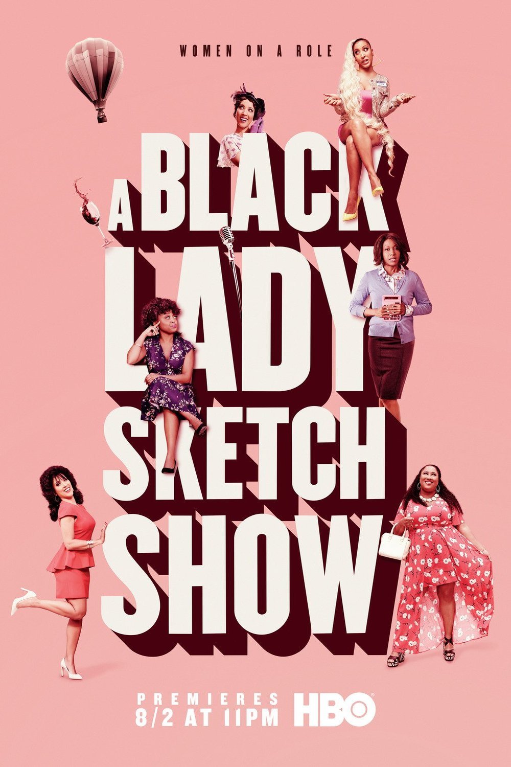 L'affiche du film A Black Lady Sketch Show