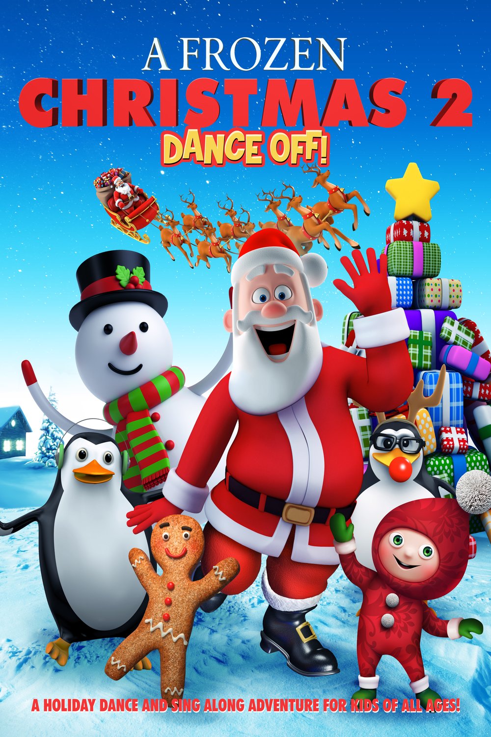 L'affiche du film A Frozen Christmas 2