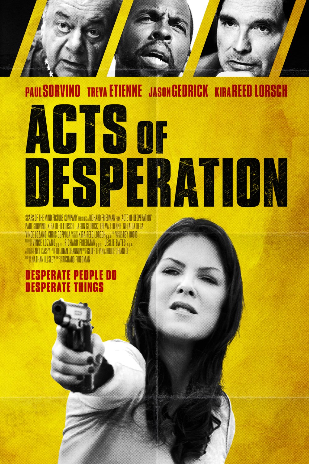 L'affiche du film Acts of Desperation