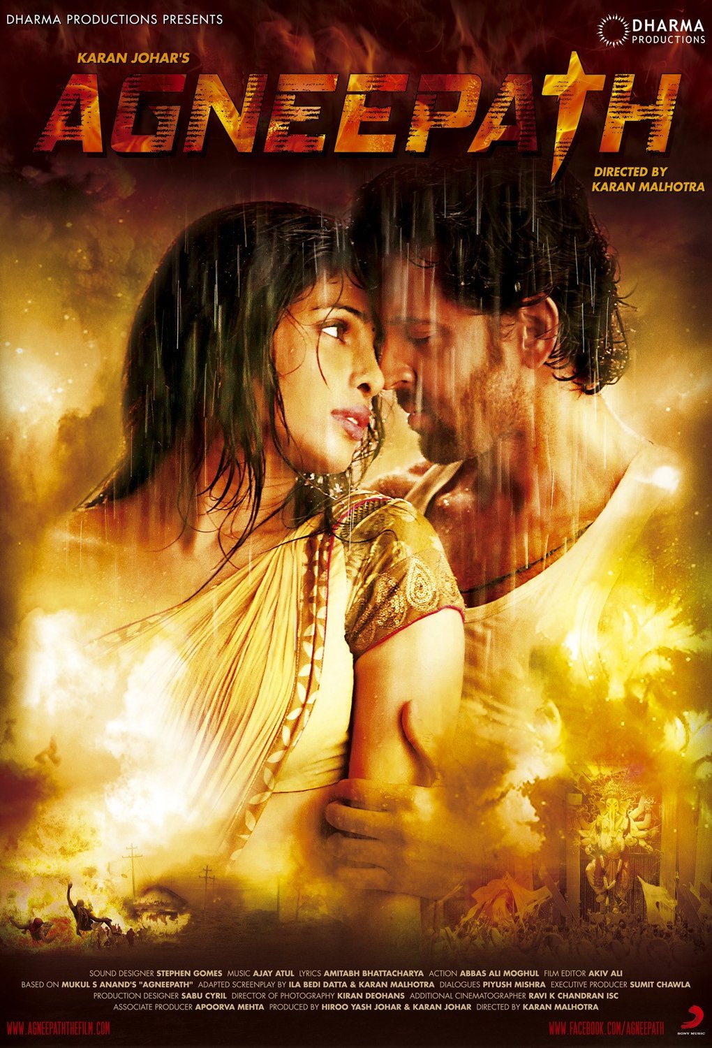 L'affiche du film Agneepath [2012]