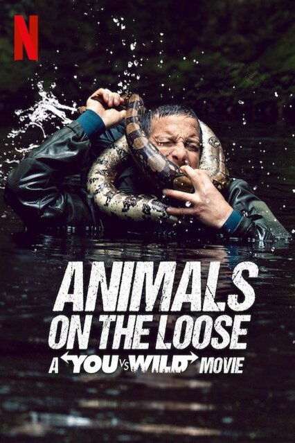 L'affiche du film Animals on the Loose: A You vs. Wild Movie