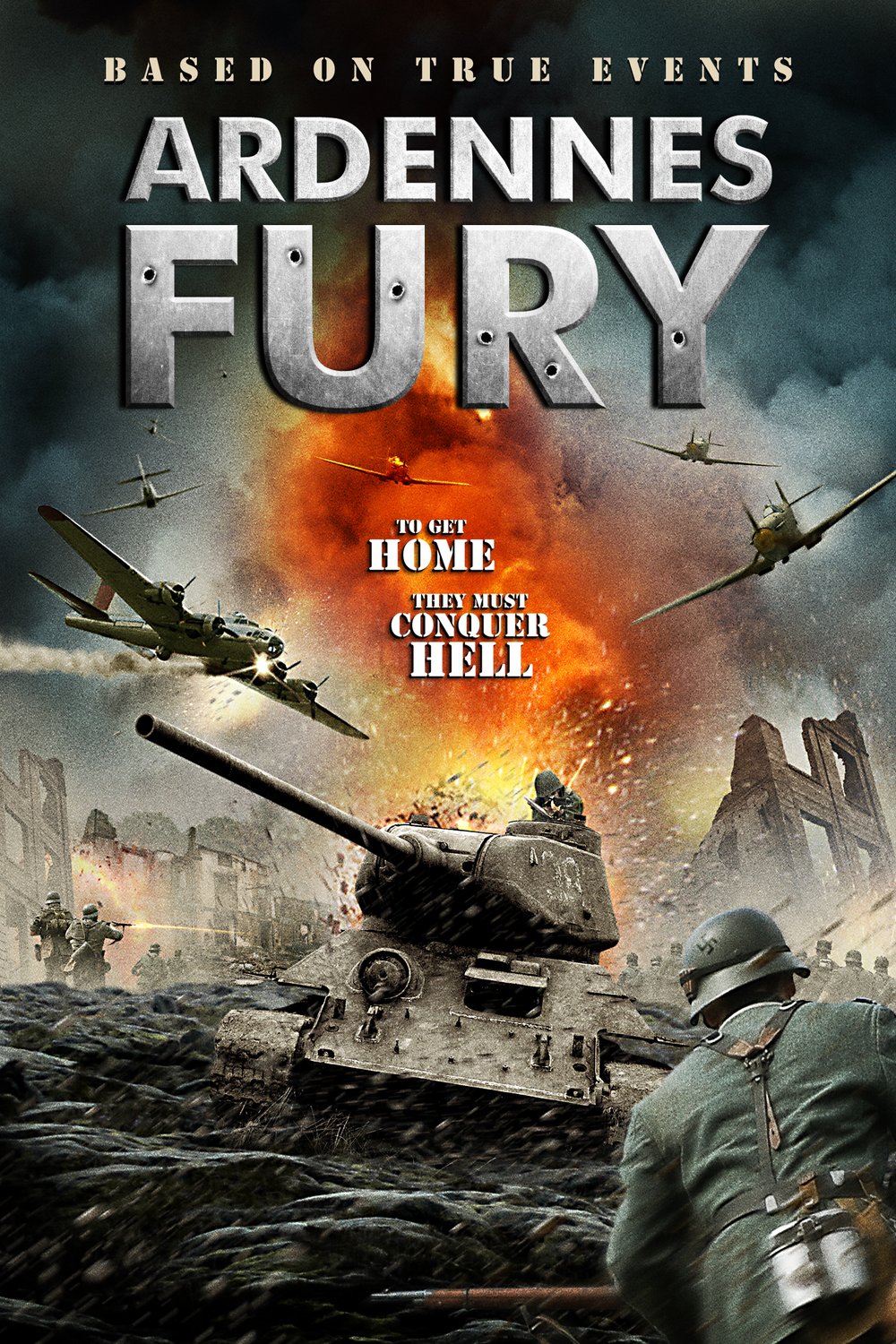 L'affiche du film Ardennes Fury