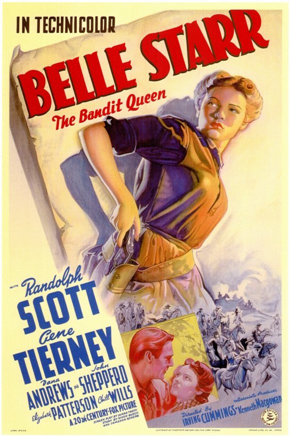 L'affiche du film Belle Starr