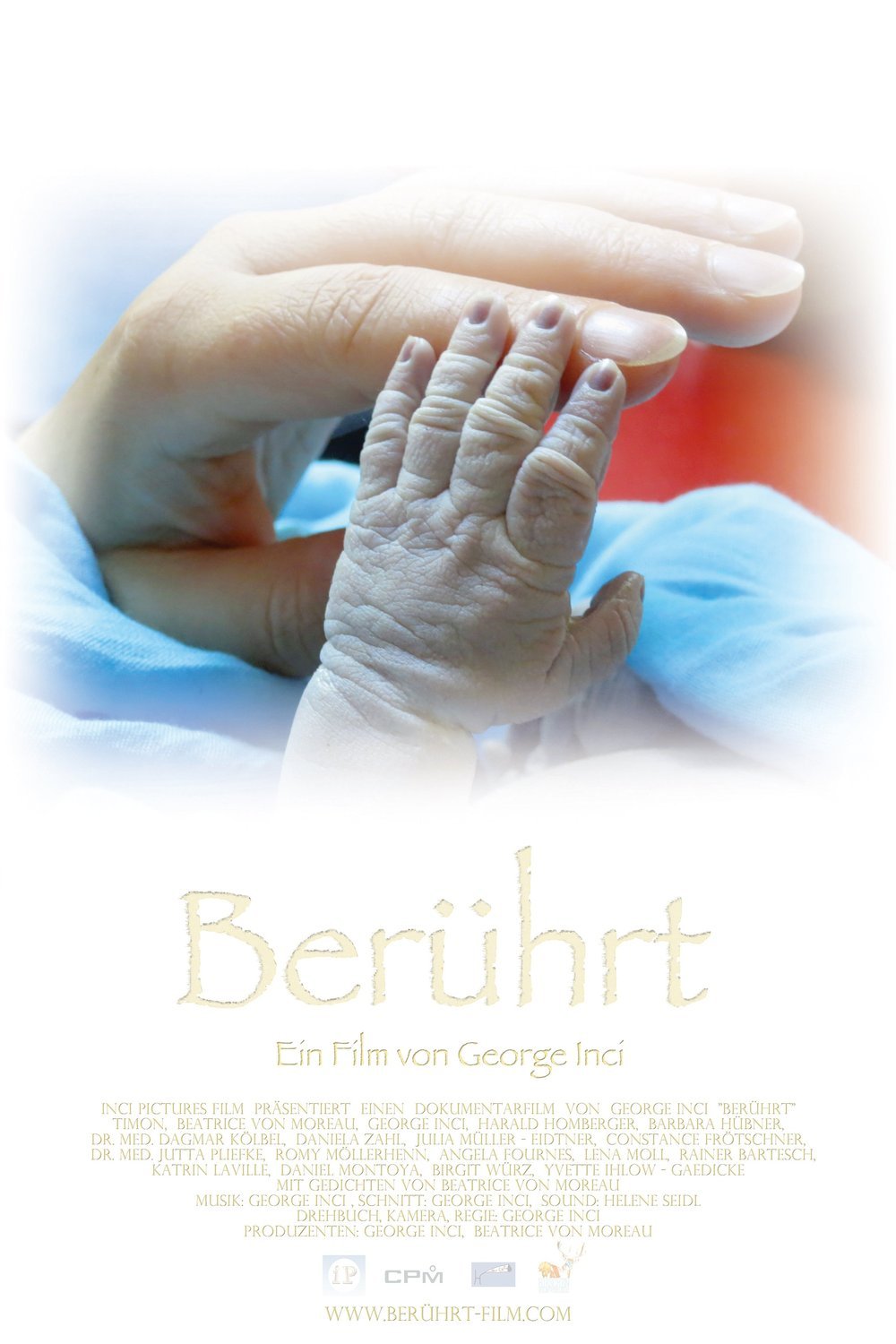 L'affiche originale du film Berührt en allemand