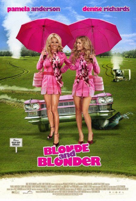 L'affiche du film Blonde and Blonder