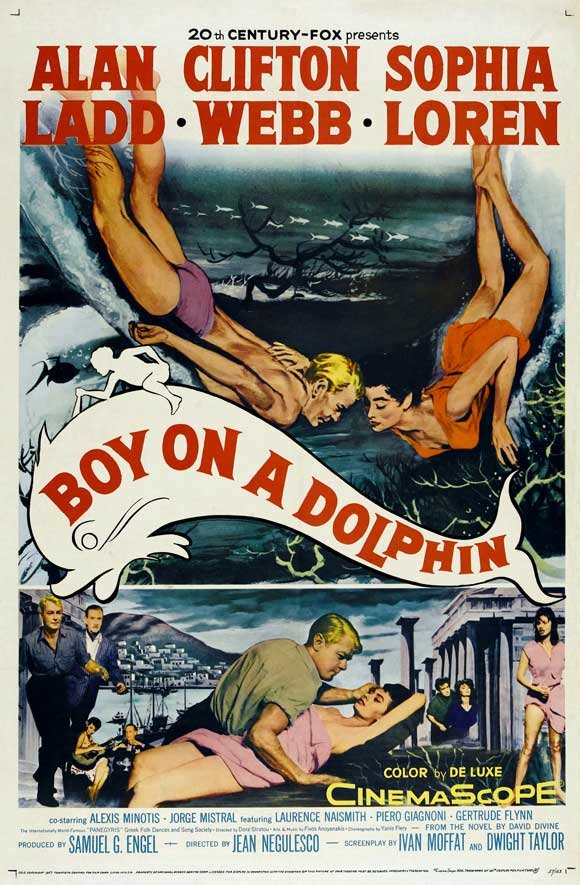 L'affiche du film Boy on a Dolphin