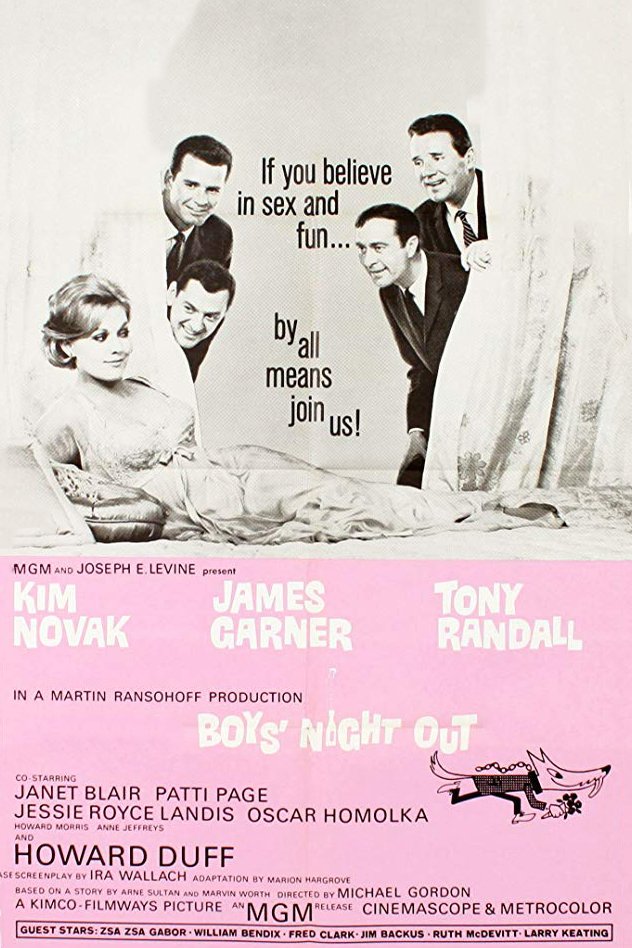 L'affiche du film Boys' Night Out