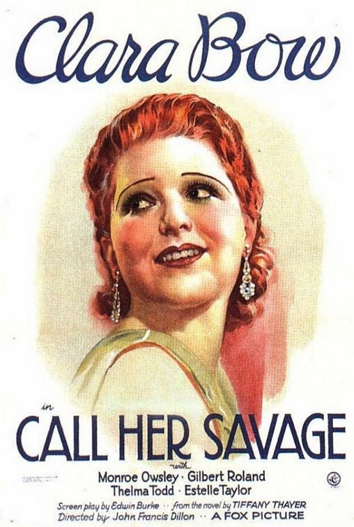 L'affiche du film Call Her Savage