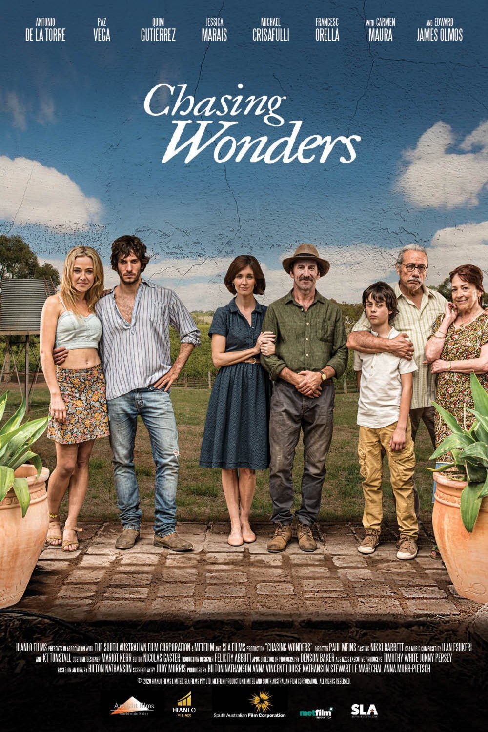 L'affiche du film Chasing Wonders