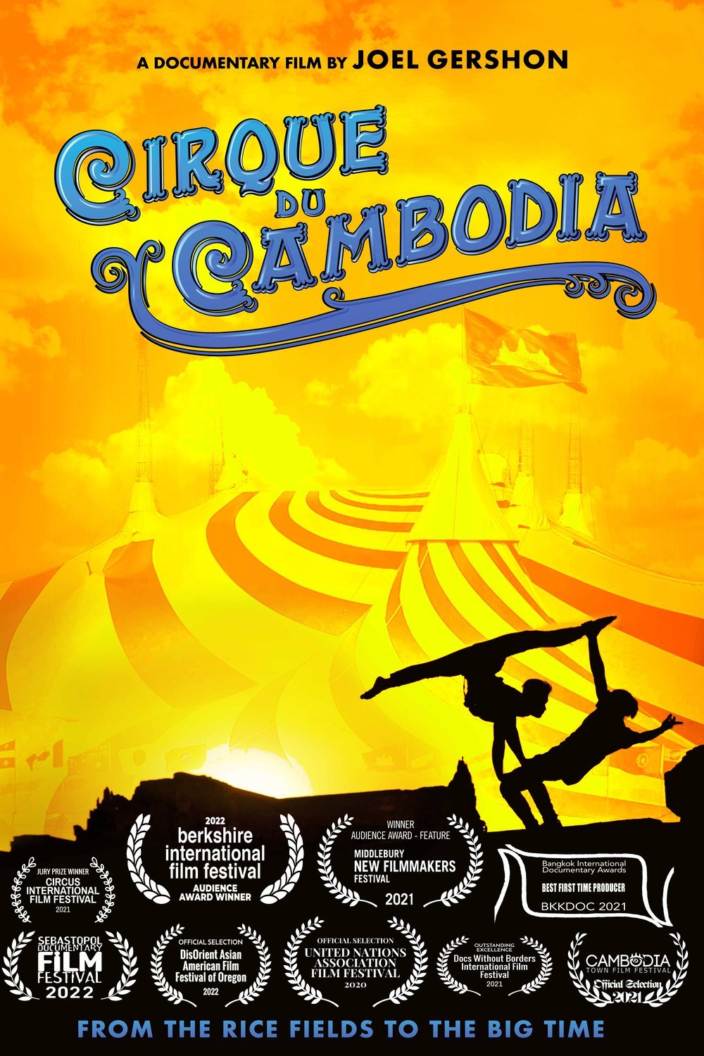 L'affiche du film Cirque du Cambodia