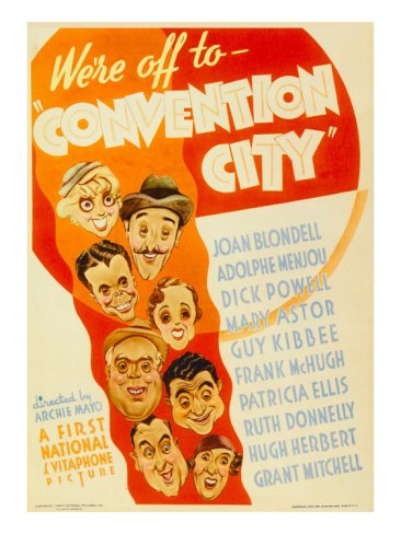 L'affiche du film Convention City