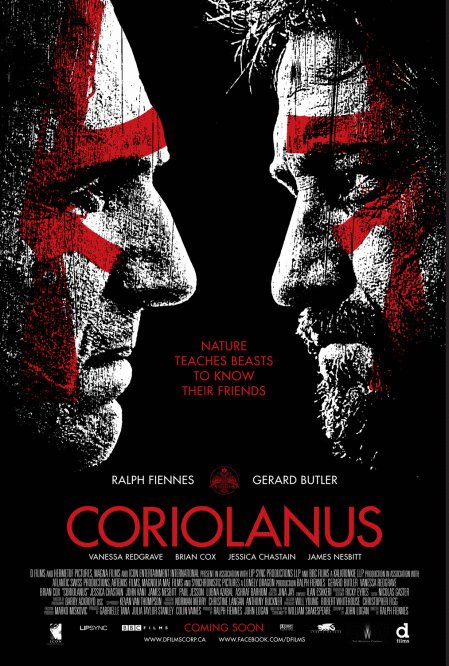 L'affiche du film Coriolanus