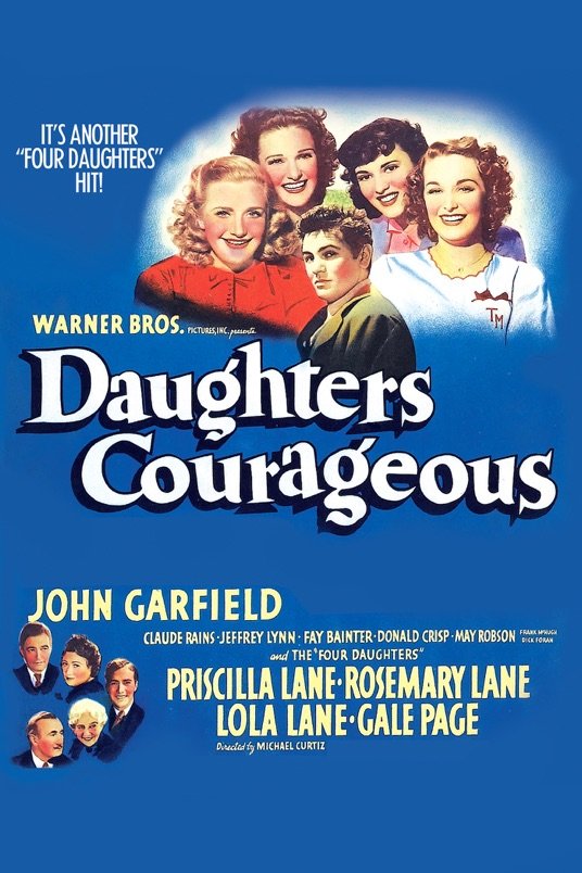 L'affiche du film Daughters Courageous