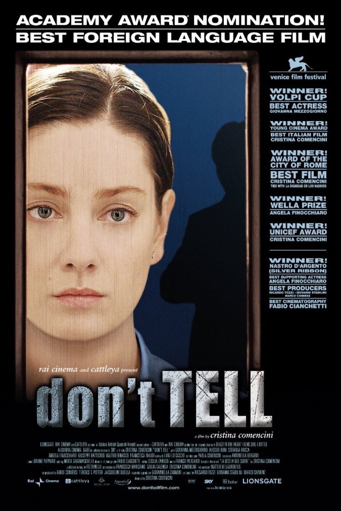 L'affiche du film Don't Tell