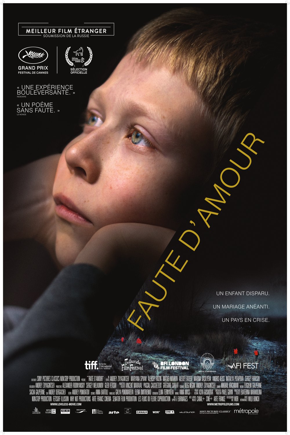 Poster of the movie Faute d'amour