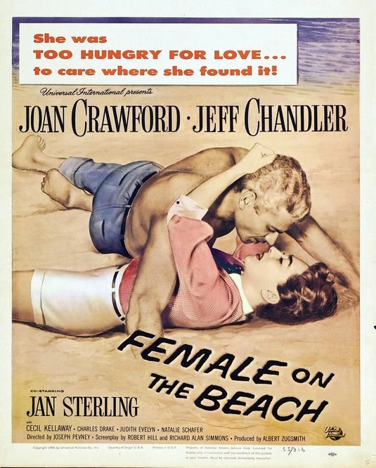 L'affiche du film Female on the Beach