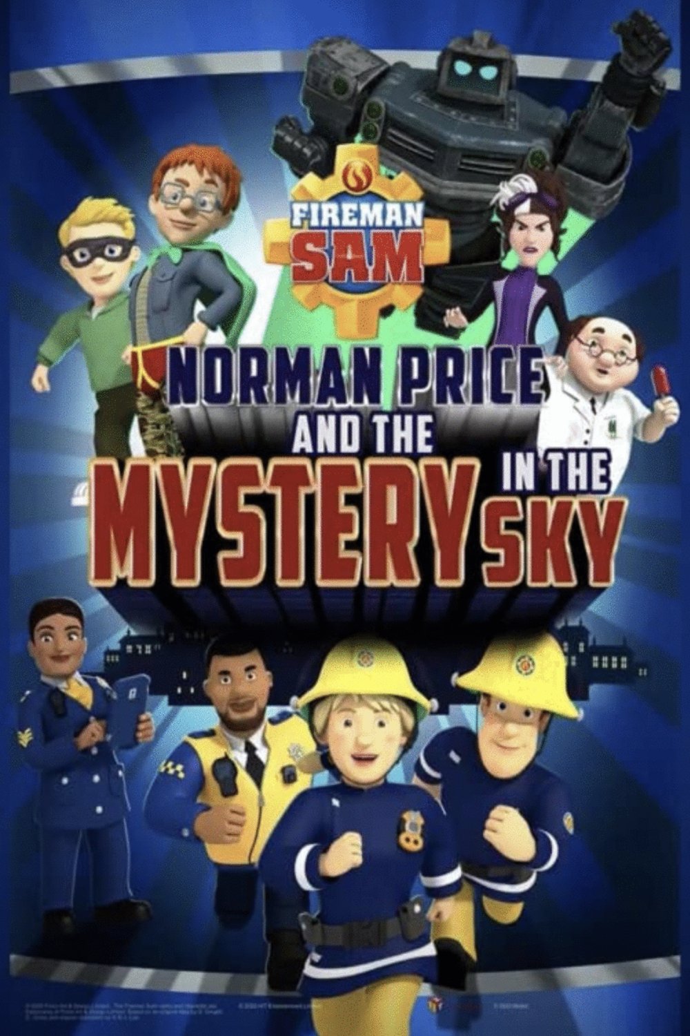 L'affiche du film Fireman Sam: Norman Price and the Mystery in the Sky