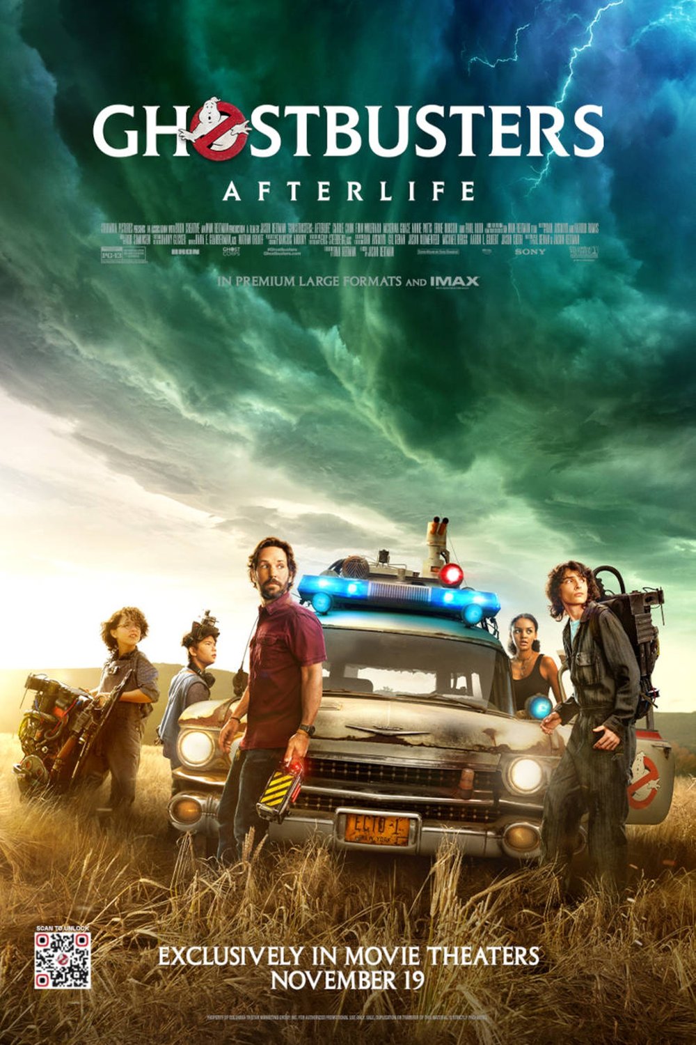 L'affiche du film Ghostbusters: Afterlife