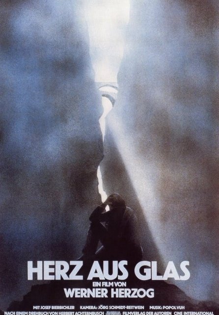 German poster of the movie Herz aus Glas