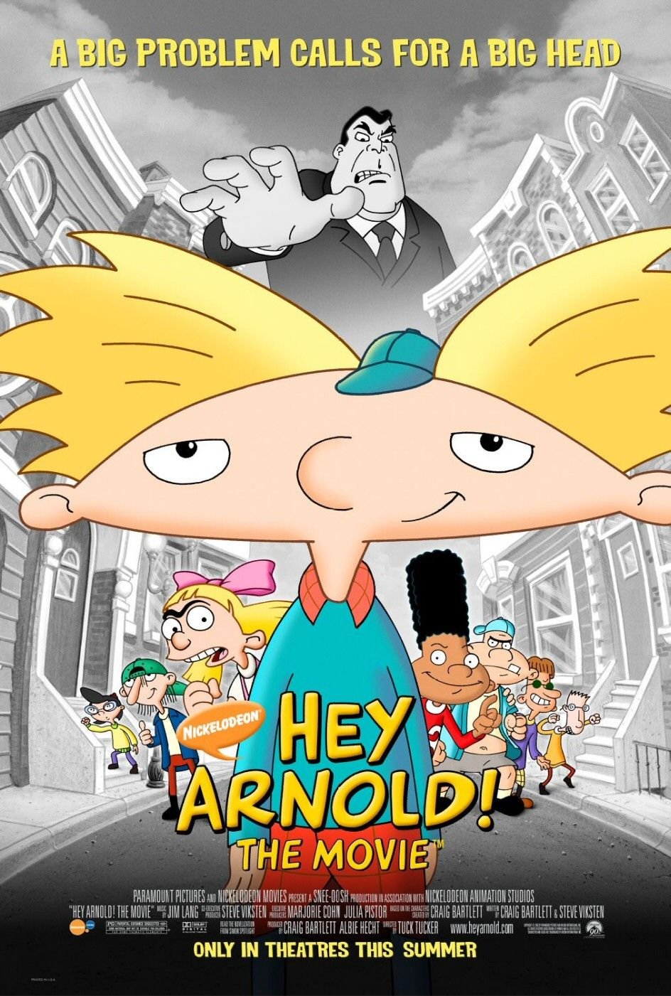 L'affiche du film Hé Arnold! Le Film