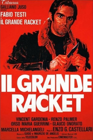 Italian poster of the movie Il grande racket