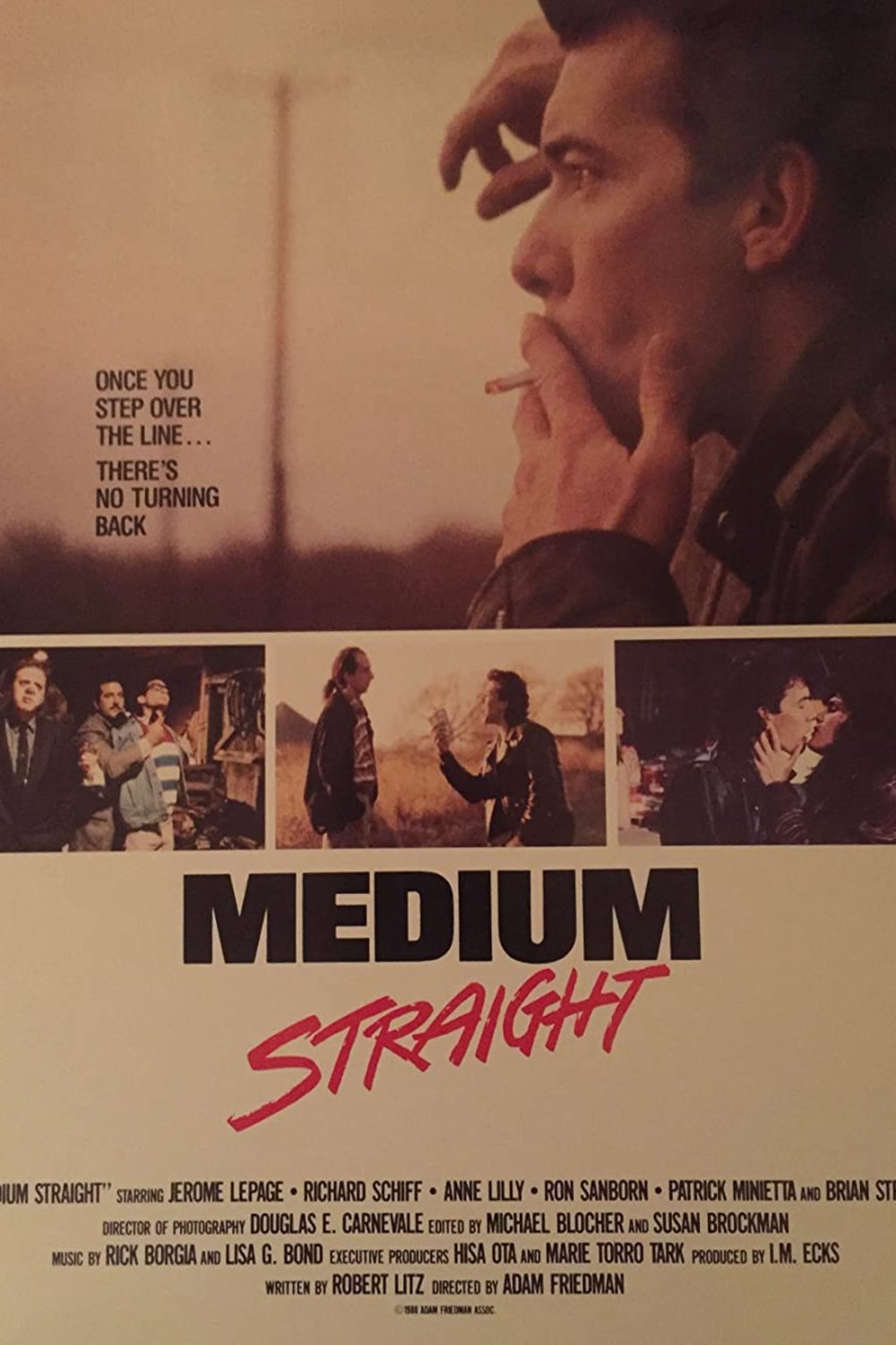 L'affiche du film Medium Straight