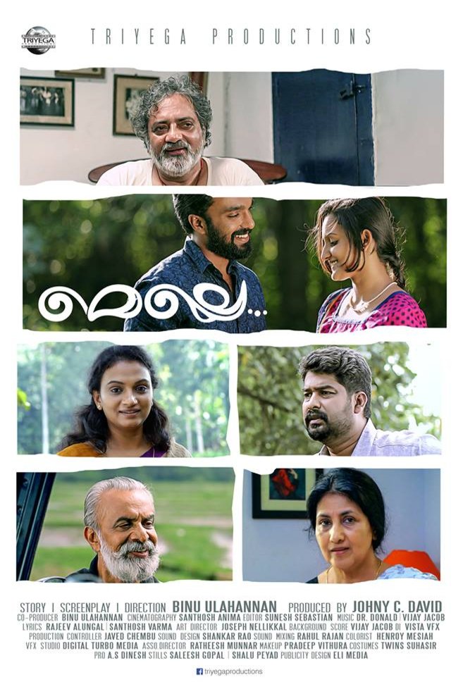 Malayalam poster of the movie Melle