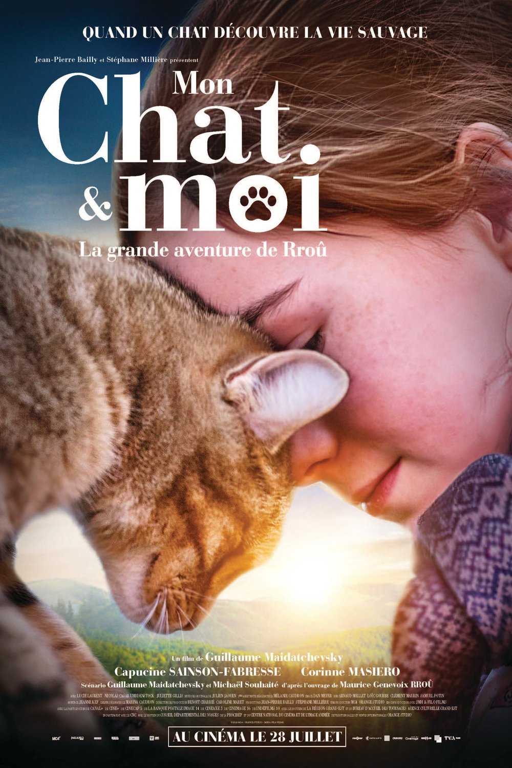 L'affiche du film Mon chat et moi: La grande aventure de Rroû