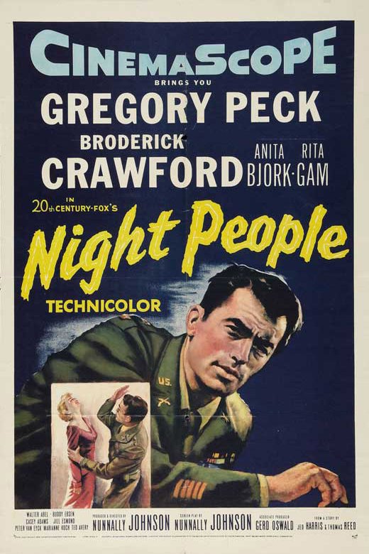 L'affiche du film Night People