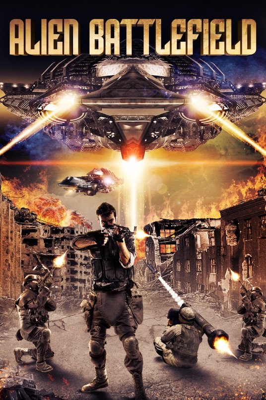 L'affiche du film Alien Battlefield